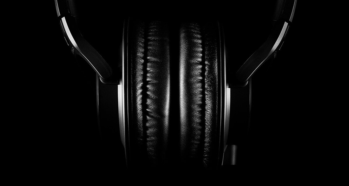 メーカーの商品ページにあるイヤパッドの接写。標準構成の写真を使用しています。 写真:audio-technica。