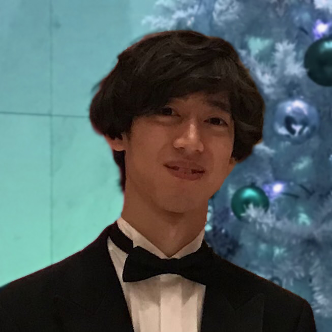 2019年12月のコンサート後の角野隼斗。