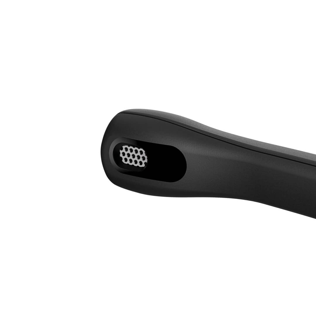 収音部のメッシュとブーム先端。 写真：RØDE。